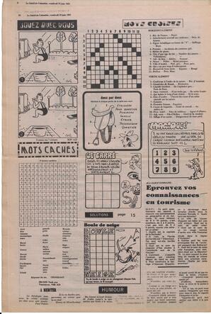 Le Soleil de Colombie, June 19, 1981, page 10