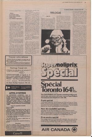 Le Soleil de Colombie, June 19, 1981, page 9