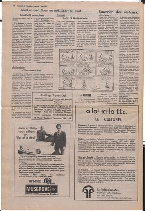 Le Soleil de Colombie, June 5, 1981, page 16