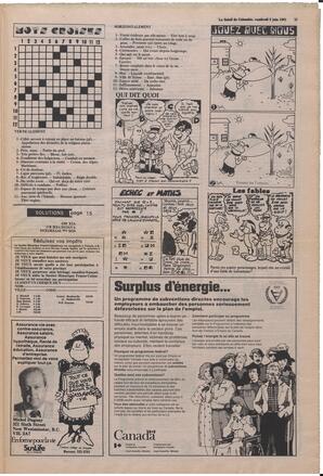 Le Soleil de Colombie, June 5, 1981, page 11