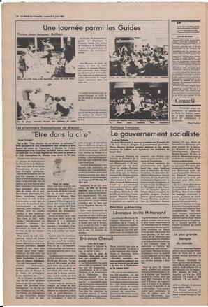 Le Soleil de Colombie, June 5, 1981, page 10