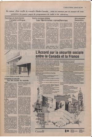 Le Soleil de Colombie, June 5, 1981, page 7