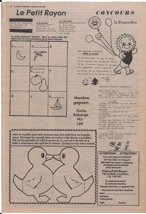 Le Soleil de Colombie, May 22, 1981, page 18