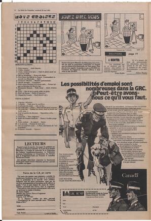 Le Soleil de Colombie, May 22, 1981, page 8