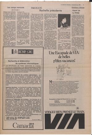 Le Soleil de Colombie, May 22, 1981, page 5