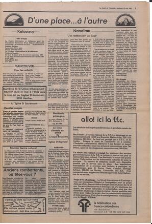 Le Soleil de Colombie, May 22, 1981, page 3
