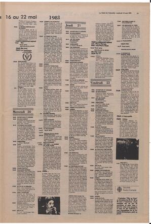 Le Soleil de Colombie, May 15, 1981, page 9