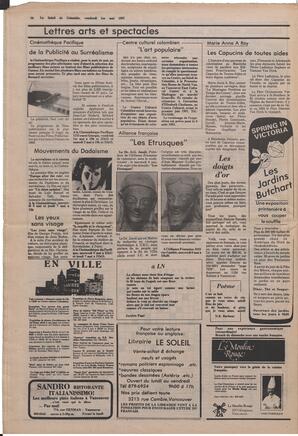Le Soleil de Colombie, May 1, 1981, page 16