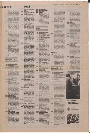 Le Soleil de Colombie, May 1, 1981, page 13
