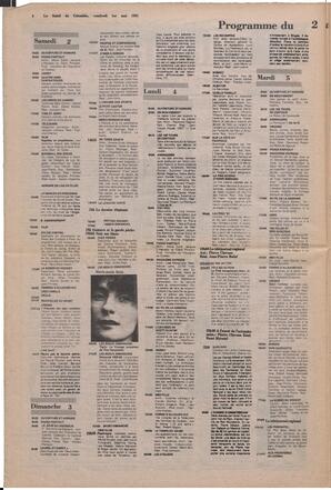 Le Soleil de Colombie, May 1, 1981, page 8