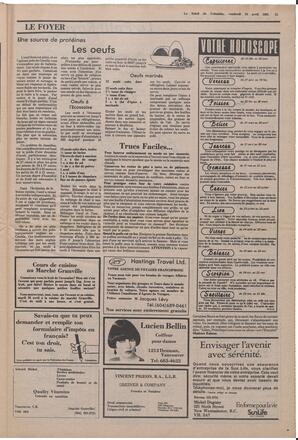 Le Soleil de Colombie, April 24, 1981, page 13