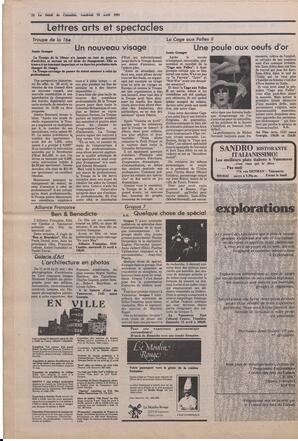 Le Soleil de Colombie, April 10, 1981, page 12