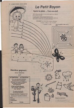 Le Soleil de Colombie, April 3, 1981, page 18