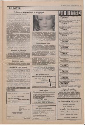 Le Soleil de Colombie, April 3, 1981, page 15