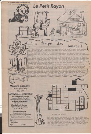 Le Soleil de Colombie, March 27, 1981, page 14