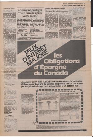 Le Soleil de Colombie, March 27, 1981, page 5