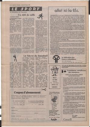 Le Soleil de Colombie, March 20, 1981, page 24