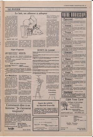 Le Soleil de Colombie, March 20, 1981, page 21