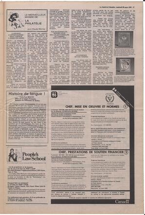 Le Soleil de Colombie, March 20, 1981, page 17