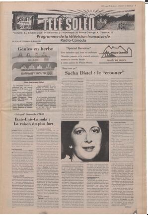 Le Soleil de Colombie, March 20, 1981, page 9