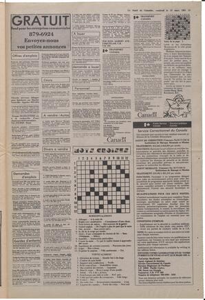 Le Soleil de Colombie, March 13, 1981, page 15