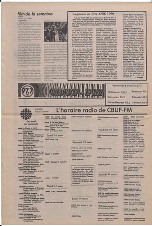 Le Soleil de Colombie, March 13, 1981, page 10