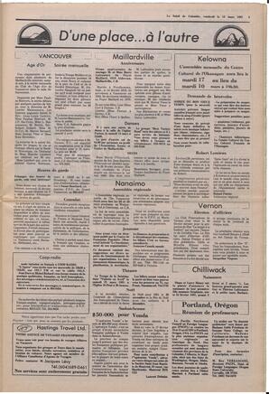 Le Soleil de Colombie, March 13, 1981, page 3