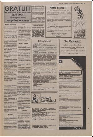 Le Soleil de Colombie, January 30, 1981, page 15