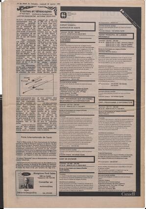 Le Soleil de Colombie, January 23, 1981, page 16