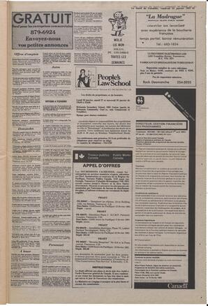 Le Soleil de Colombie, January 23, 1981, page 15