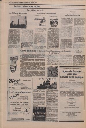 Le Soleil de Colombie, January 23, 1981, page 12