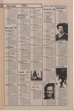Le Soleil de Colombie, January 23, 1981, page 9