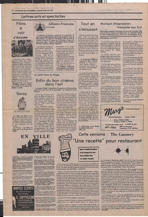 Le Soleil de Colombie, January 16, 1981, page 12