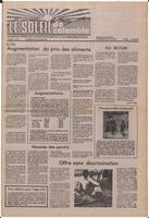 Le Soleil de Colombie, January 9, 1981
