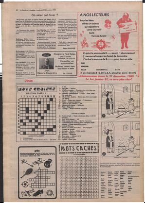 Le Soleil de Colombie, December 19, 1980, page 32