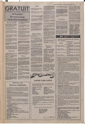 Le Soleil de Colombie, December 19, 1980, page 31