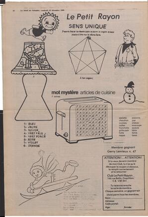 Le Soleil de Colombie, December 12, 1980, page 12