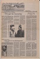 Le Soleil de Colombie, December 5, 1980