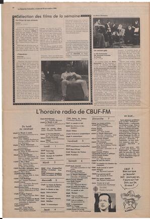 Le Soleil de Colombie, November 28, 1980, page 10