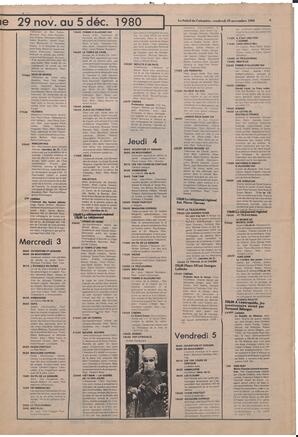 Le Soleil de Colombie, November 28, 1980, page 9