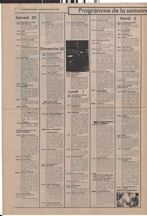 Le Soleil de Colombie, November 28, 1980, page 8