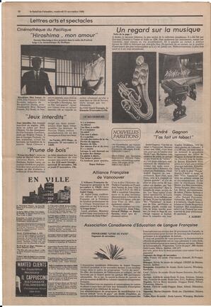 Le Soleil de Colombie, November 21, 1980, page 18