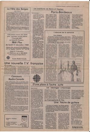 Le Soleil de Colombie, November 21, 1980, page 5