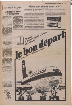 Le Soleil de Colombie, November 14, 1980, page 13