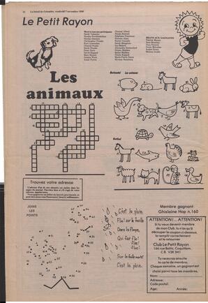 Le Soleil de Colombie, November 7, 1980, page 12