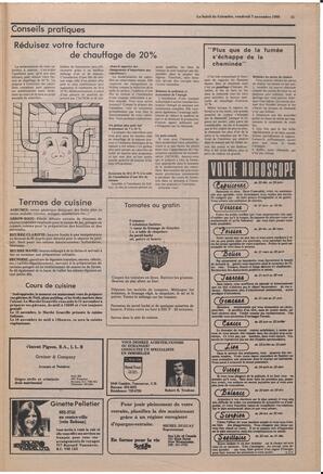 Le Soleil de Colombie, November 7, 1980, page 11