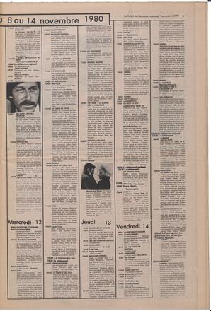 Le Soleil de Colombie, November 7, 1980, page 9