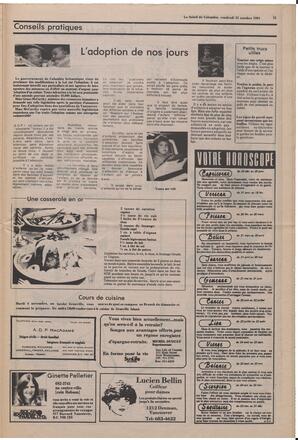 Le Soleil de Colombie, October 31, 1980, page 11