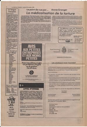 Le Soleil de Colombie, October 24, 1980, page 4