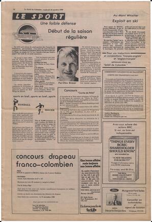 Le Soleil de Colombie, October 10, 1980, page 16